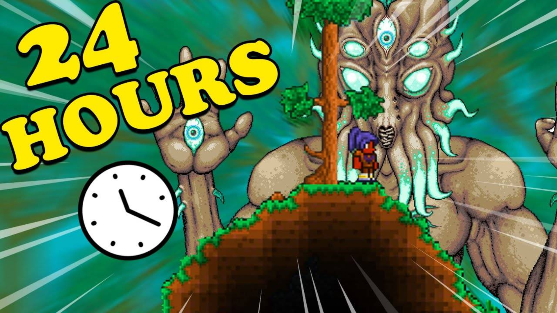 I Played Terraria for 24 hours Then THIS Happened